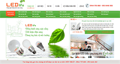 Desktop Screenshot of denledcongnghiep.com